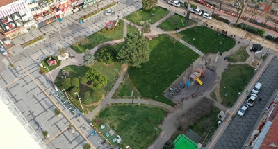 Tehlike arz ediyordu yıkıldı; şimdi de yeşillendirildi