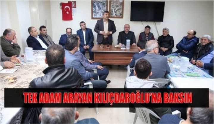TEK ADAM ARAYAN KILIÇDAROĞLU’NA BAKSIN