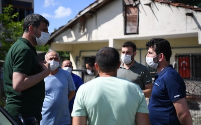 TEL ABYAD GAZİSİNİ ZİYARET ETTİ