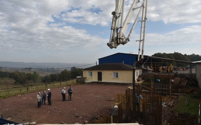 Tepebaşı Cami’nin minareleri yükseliyor