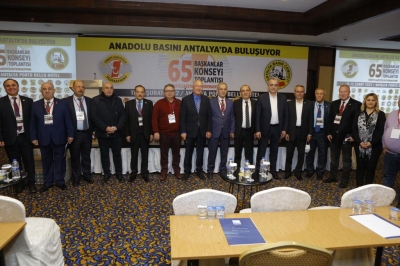 TGF 65. Başkanlar Konseyi Antalya’da toplandı