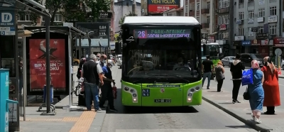 Toplu taşıma günlük kullanımı 200 binin üstüne çıktı