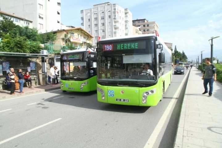 TOPLU TAŞIMA İLE BİR GÜNDE 89 BİN 407 KİŞİ TAŞINDI