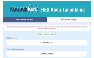 Toplu taşımaya HES kodu ile binilecek