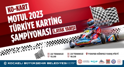 TOSFED Körfez Yarış Pisti’nde karting heyecanı
