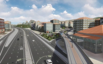 Tramvay hattı için dev adım