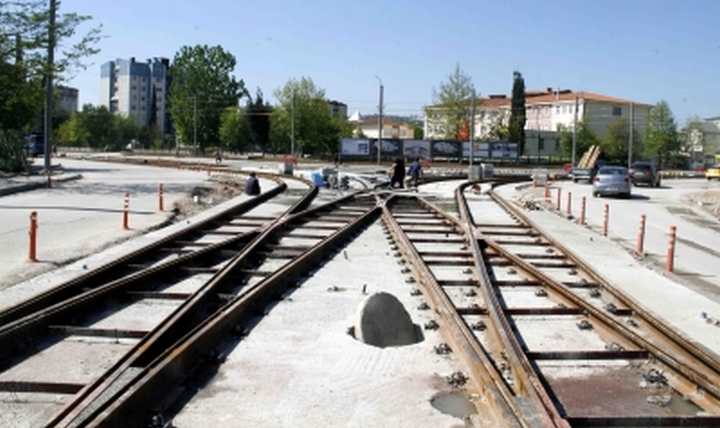 Tramvay’da ray montajının sonuna gelindi