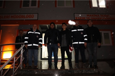 “Tüm ekiplerimizle sahadayız”