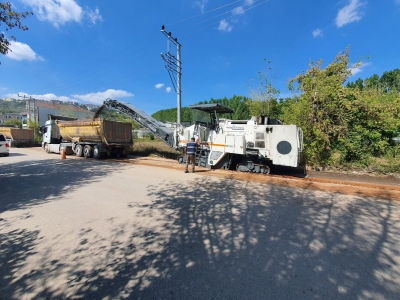 Turan Güneş’te asfalt çalışmaları başladı