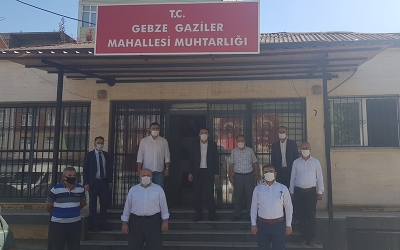 Türel Gaziler mahallesinin sorunlarını dinledi