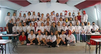 Türk Kızılay Darıca Kadın Kolları Kampa Katıldı