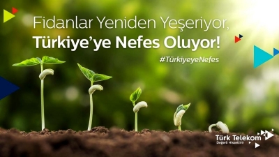 Türk Telekom’dan 100 Bin Fidan