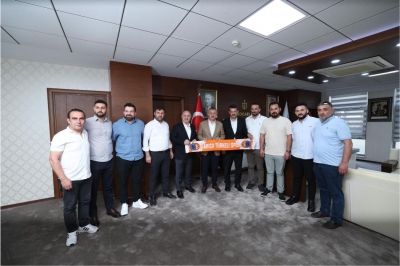 Türkeli’den Büyükakın’a ziyaret