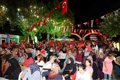 ‘Türkiye aşkına’ alandaydı