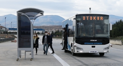 Türkiye’nin sürücüsüz otobüsü testleri başarıyla geçti 