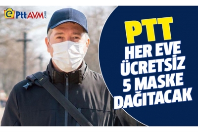 ÜCRETSİZ MASKE DAĞITIMI BAŞLIYOR