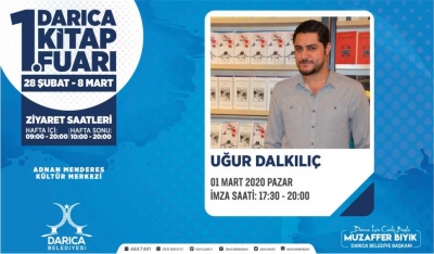 Uğur Dalkılıç Darıca Kitap Fuarında