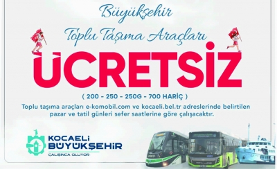 ulaşım ücretsiz