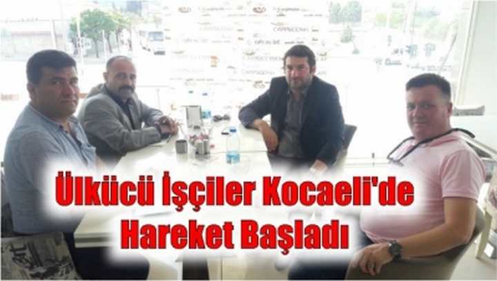 Ülkücü İşçiler Kocaeli'de Hareket Başladı