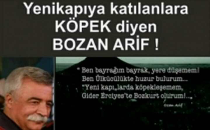 ÜLKÜCÜLERDEN OZAN ARİF'E SERT TEPKİ