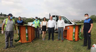 Üniversite öğrencisi tasarladı, Darıca Belediyesi üretti