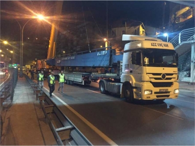 Üst Geçidi vatandaşın kullanımına açıldı