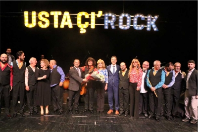 Usta Çı’rock konseri büyüledi