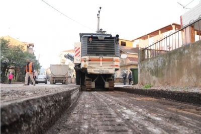 üstyapı yenileniyor.