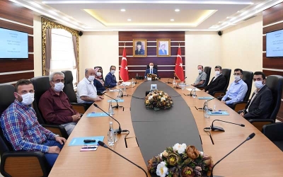 Vali Yavuz, İl Müftülüğünden Brifing Aldı