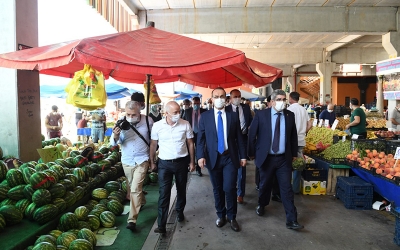 Vali Yavuz’dan Koronavirüs Denetimi