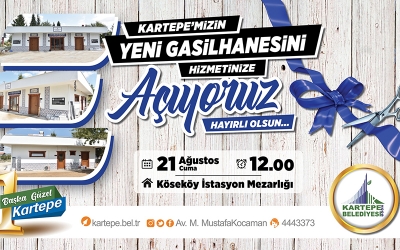 YENİ GASİLHANESİ HİZMETE HAZIR