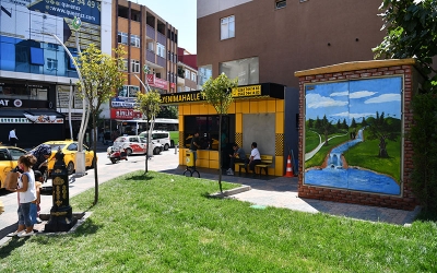 Yenimahalle Taksi Durağı yenilendi