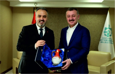  Yerlikaya ve Aktaş’ı konuk etti