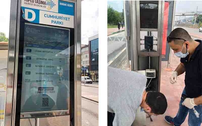 Yolcu Bilgilendirme Sistemi ile yolcuların içi rahat