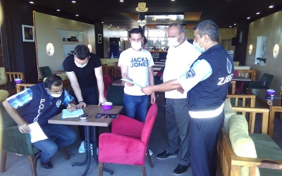 Zabıtadan Kahvehane Denetimleri