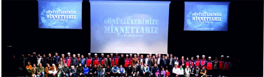 Depremde hayatını kaybedenler anıldı,