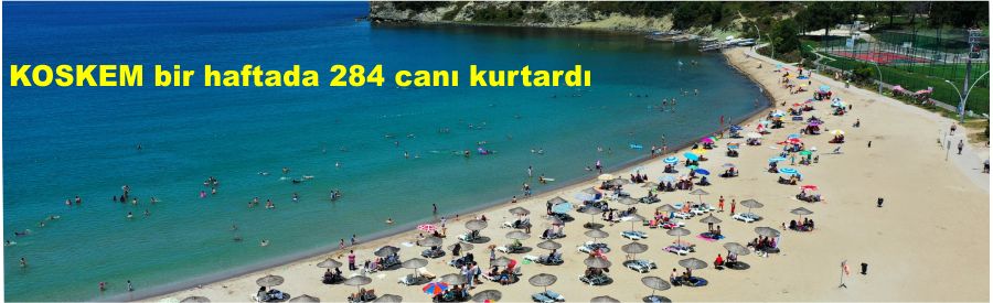 KOSKEM bir haftada 284 canı kurtardı